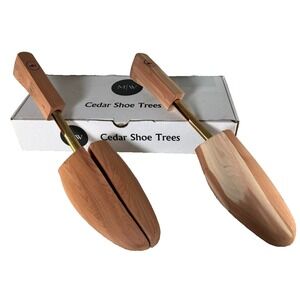 Cedar Shoe Horn Trees Mens Warehouse Combination Split Toe Size XL Made In USA